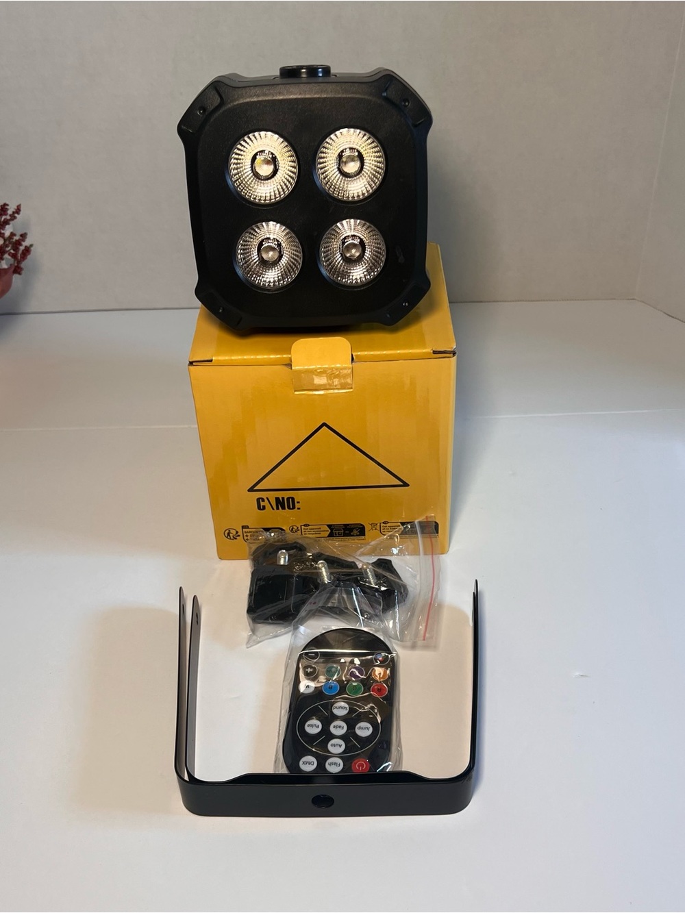 Mini 4" Stage light with Remote and Mount